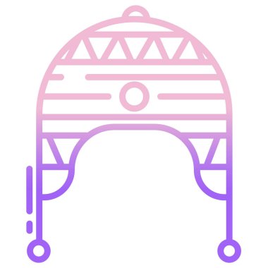 Modern b 'nin vektör illüstrasyonu eksik simgesi