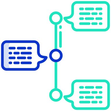 veritabanı. Web simgesi basit illüstrasyon