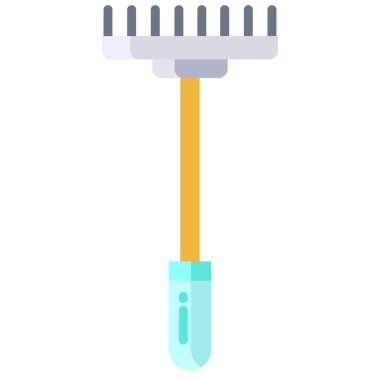 Tırmık. Web simgesi basit illüstrasyon