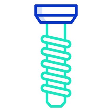 Basit vektör simgesi, Vida illüstrasyonu