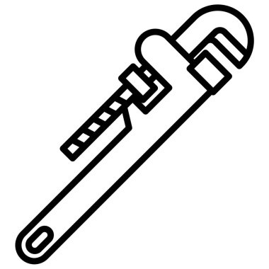 Basit vektör simgesi, anahtar illüstrasyonu