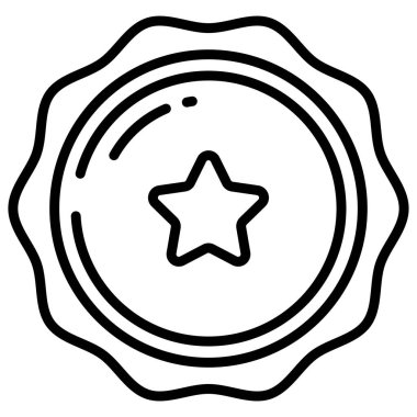 Yıldız. Web simgesi basit illüstrasyon