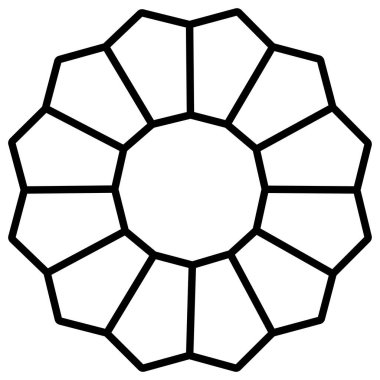 Tasarımınız için Gem ögesinin vektör çizimi