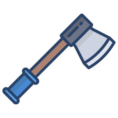 Balta ağ simgesi, vektör illüstrasyonu 