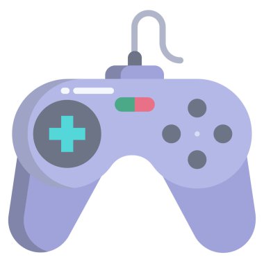 oyun konsepti iyonu, vektör illüstrasyonu 