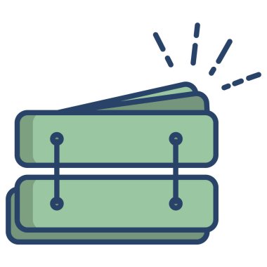 Yaprak simgesi, vektör illüstrasyonu