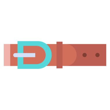 Basit vektör simgesi, Belt illüstrasyonu 