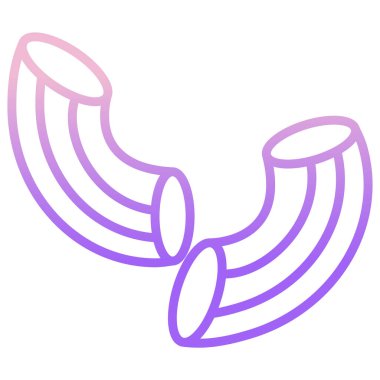 Muz. Web simgesi basit illüstrasyon