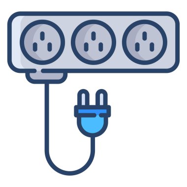 Fiş. Web simgesi basit illüstrasyon