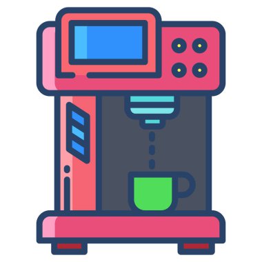 Kahve makinesi. Basit tasarım