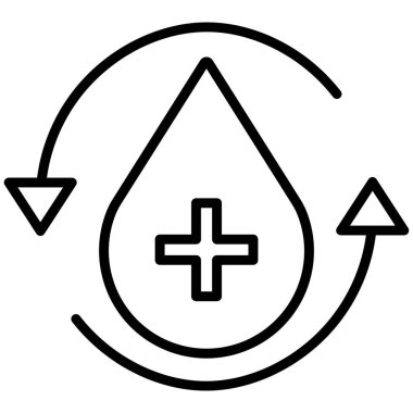 tıbbi ve sağlık vektör simgesi