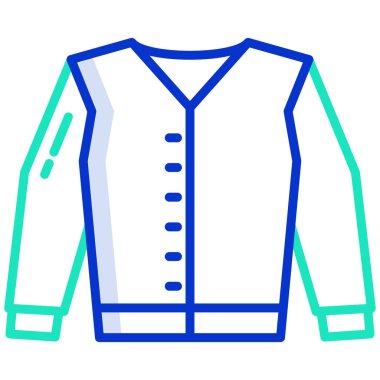 giysi simgesi vektör illüstrasyonu