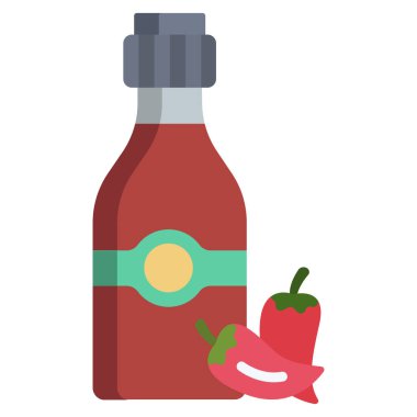 Şişe. Web simgesi basit tasarım