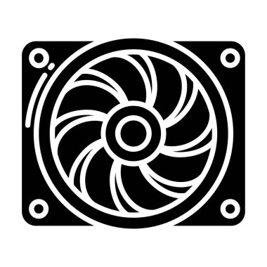 Hayran ikonu. vektör illüstrasyonu