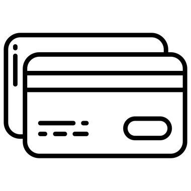 Kredi kartıyla. Basit tasarım