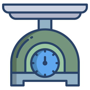 Ölçek. Web simgesi basit illüstrasyon