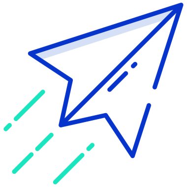 Uçak. Web simgesi basit illüstrasyon