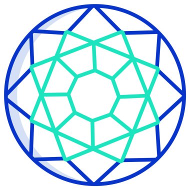 Mücevher. Web simgesi basit illüstrasyon