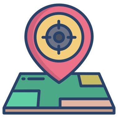 Hedef yer. Basit tasarım