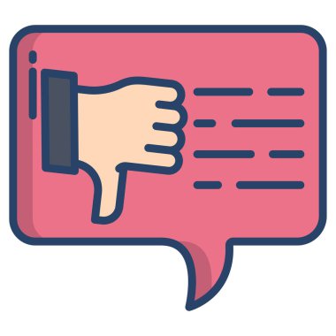 Web tasarımı için geribildirim simgesi, vektör illüstrasyonu