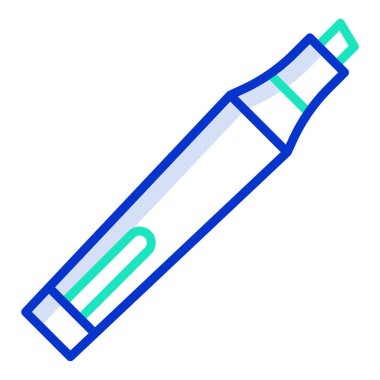 kalem simgesi vektör illüstrasyonu