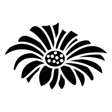 Daisy simge vektör illüstrasyonu 