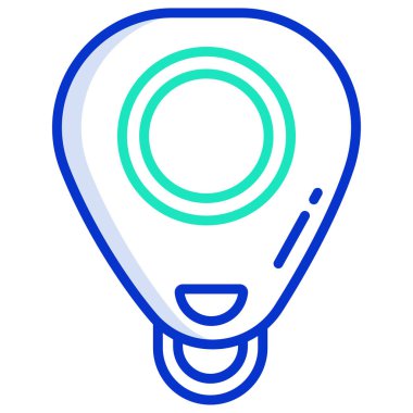 Modern b 'nin vektör illüstrasyonu eksik simgesi