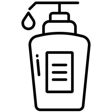 Sıvı Sabun vektör resimleme arkaplanı 