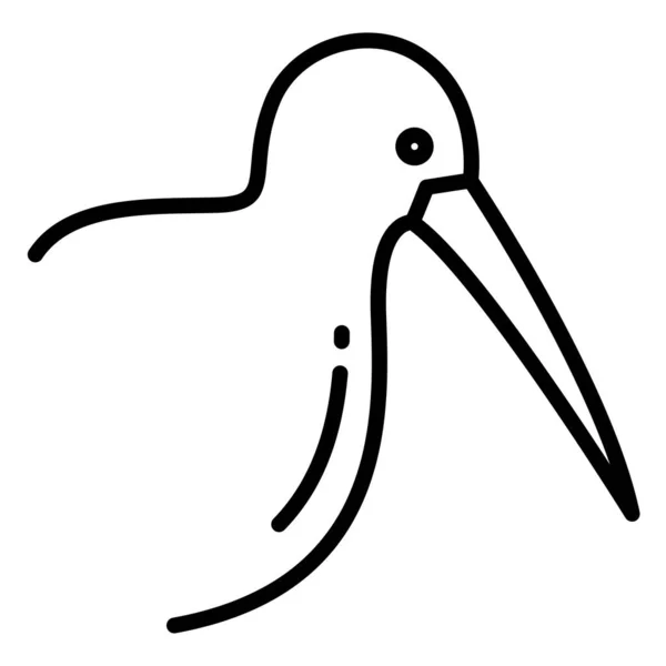 Kiwi Logo Icono Diseños Vector — Vector de stock