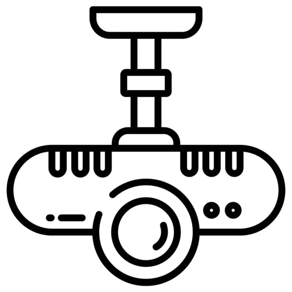 Cctv Web Symbol Einfache Illustration — Stockvektor