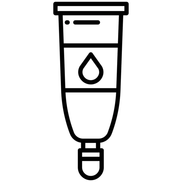 Gota Agua Ilustración Simple — Archivo Imágenes Vectoriales