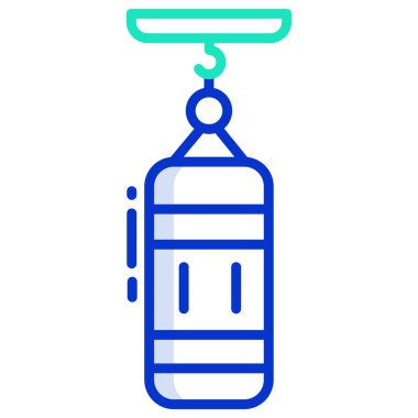  Yumruk topu. Web simgesi basit illüstrasyon