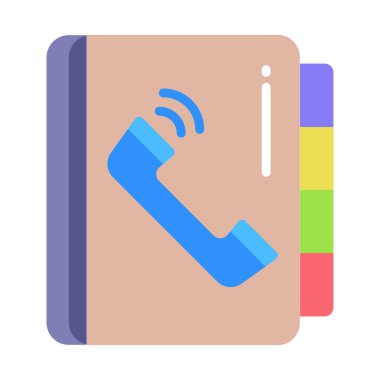 - Telefon. Web simgesi basit illüstrasyon