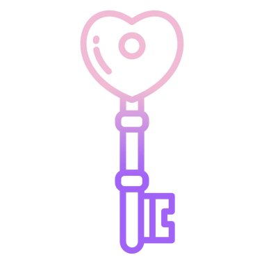 Anahtar. Web simgesi basit illüstrasyon 