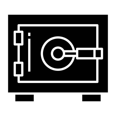 Güvenli vektör simgesi modern basit illüstrasyon
