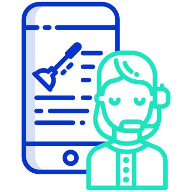 akıllı telefon ve insan eli ile cep telefonu