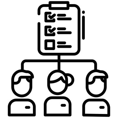 beyaz arkaplan üzerinde basit vektör simgesi test ediliyor