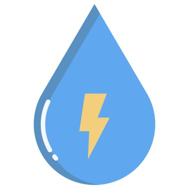 su simgesi vektör illüstrasyonu