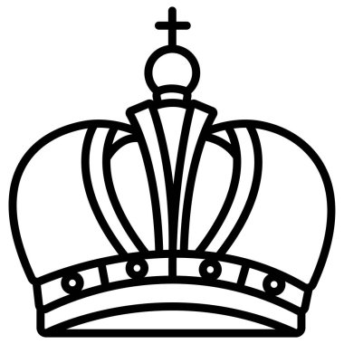 Ortaçağ tacı, Heraldik vektör çizimi