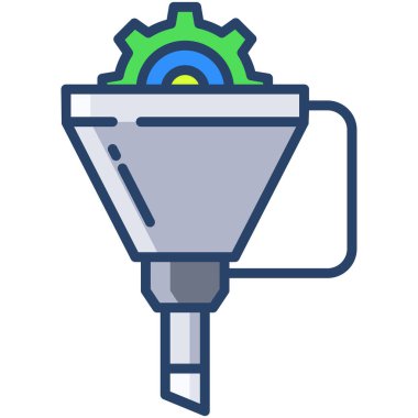 Filtre vektör illüstrasyon arka planı 