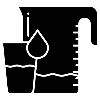 Jug, web simgesi basit illüstrasyon