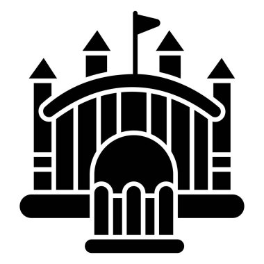 Bina. Web simgesi basit tasarım