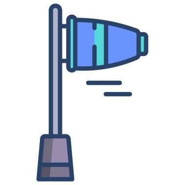 Bir spor simgesinin vektör illüstrasyonu