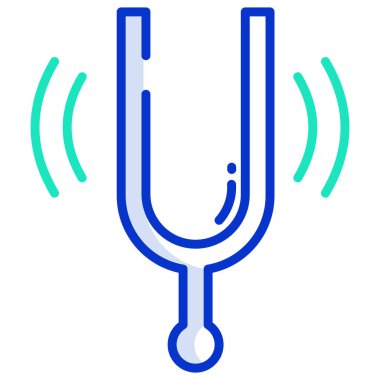 Beyaz arkaplanda basit vektör Ses enerjisi simgesi