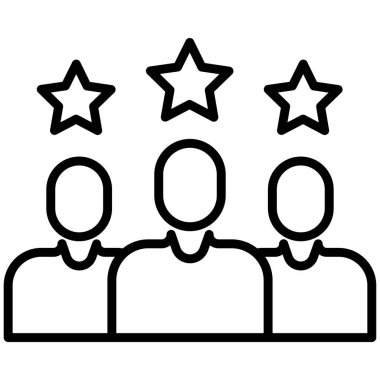 kullanıcı. Web simgesi basit illüstrasyon