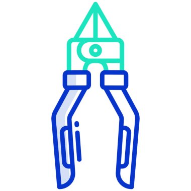 Kalem. Web simgesi basit illüstrasyon