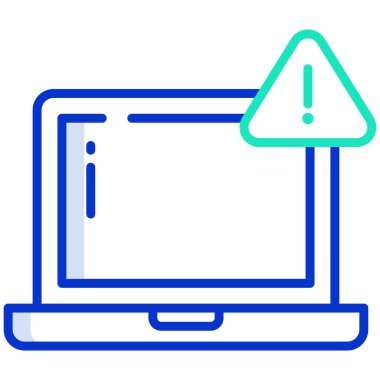 Bilgisayar. Web simgesi basit tasarım