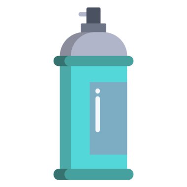 Sprey şişe. Basit tasarım