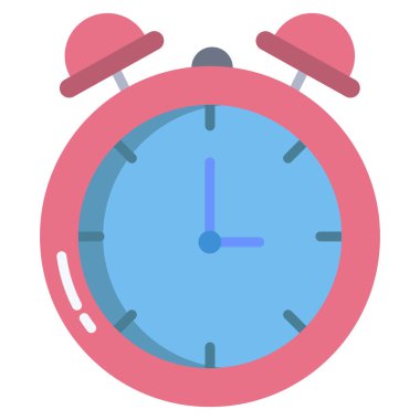 Saat. Web simgesi basit illüstrasyon 