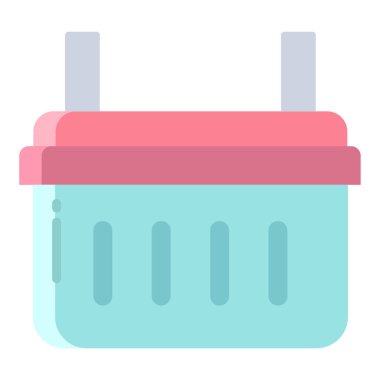 Alışveriş arabası. Basit tasarım